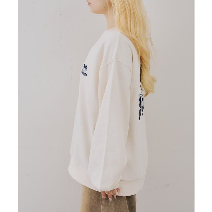ベアーニット帽スウェット | NICE CLAUP / OLIVE des OLIVE　OUTLET | 詳細画像15 