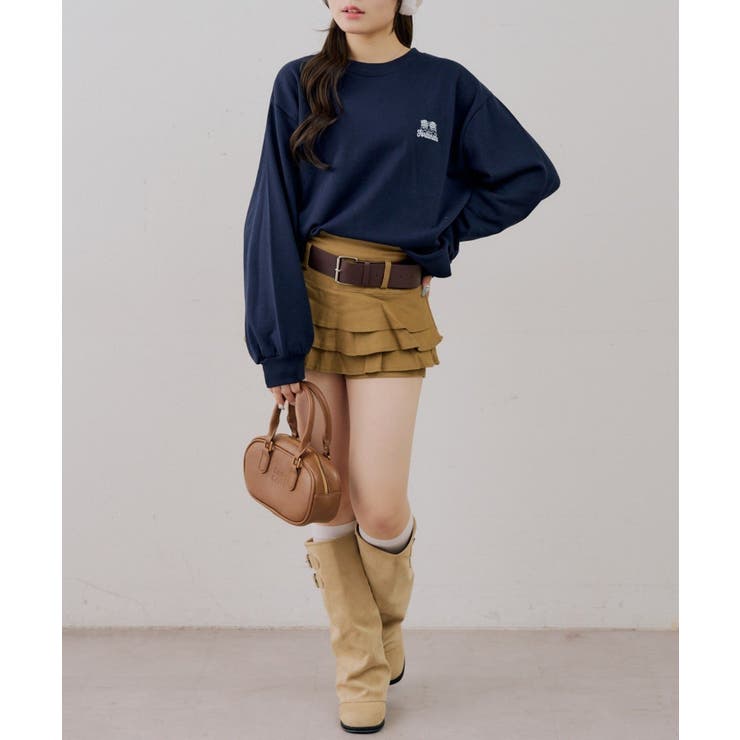 ベアーニット帽スウェット | NICE CLAUP / OLIVE des OLIVE　OUTLET | 詳細画像22 