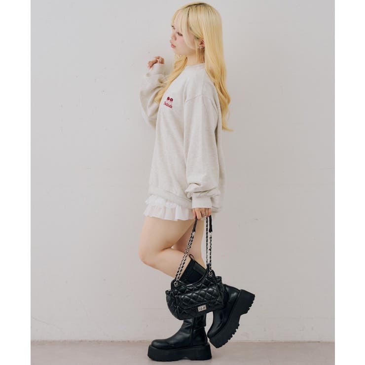 ベアーニット帽スウェット | NICE CLAUP / OLIVE des OLIVE　OUTLET | 詳細画像38 