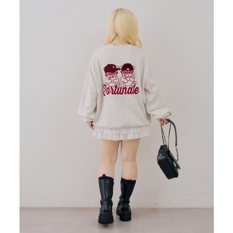 ベアーニット帽スウェット | NICE CLAUP / OLIVE des OLIVE　OUTLET | 詳細画像39 