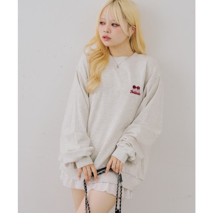 ベアーニット帽スウェット | NICE CLAUP / OLIVE des OLIVE　OUTLET | 詳細画像40 