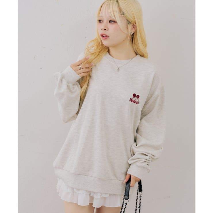 ベアーニット帽スウェット | NICE CLAUP / OLIVE des OLIVE　OUTLET | 詳細画像41 