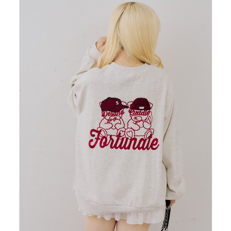 ベアーニット帽スウェット | NICE CLAUP / OLIVE des OLIVE　OUTLET | 詳細画像42 