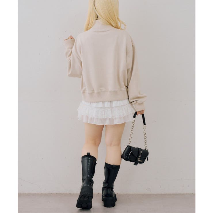 ダブル釦トラックブルゾン | NICE CLAUP / OLIVE des OLIVE　OUTLET | 詳細画像17 