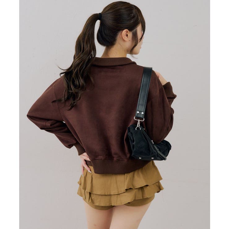 ダブル釦トラックブルゾン | NICE CLAUP / OLIVE des OLIVE　OUTLET | 詳細画像21 