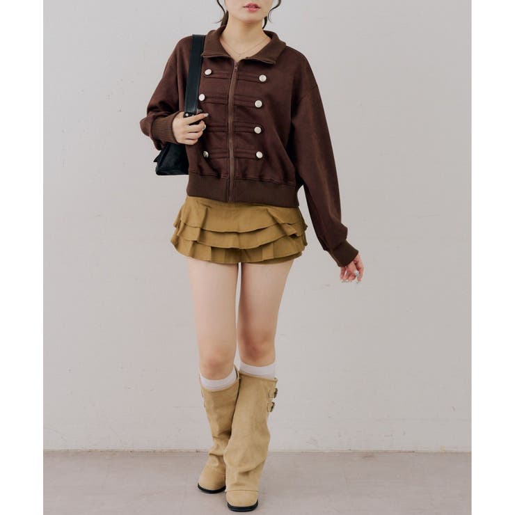 ダブル釦トラックブルゾン | NICE CLAUP / OLIVE des OLIVE　OUTLET | 詳細画像22 