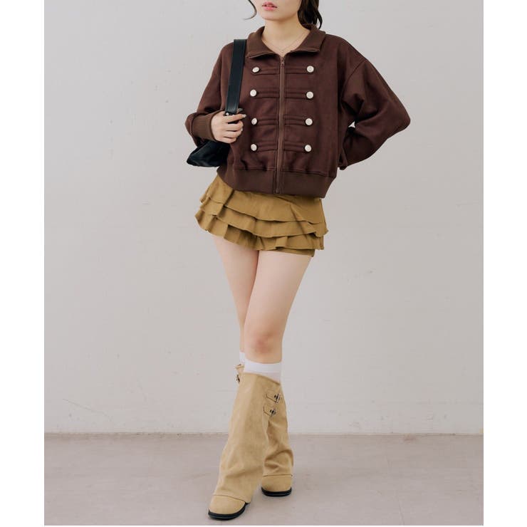 ダブル釦トラックブルゾン | NICE CLAUP / OLIVE des OLIVE　OUTLET | 詳細画像23 