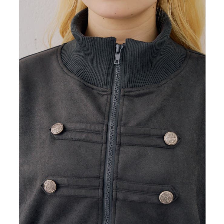 ダブル釦トラックブルゾン | NICE CLAUP / OLIVE des OLIVE　OUTLET | 詳細画像28 
