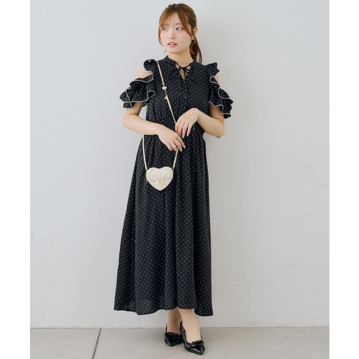 アソート肩開きフリルワンピ | NICE CLAUP / OLIVE des OLIVE　OUTLET | 詳細画像22 