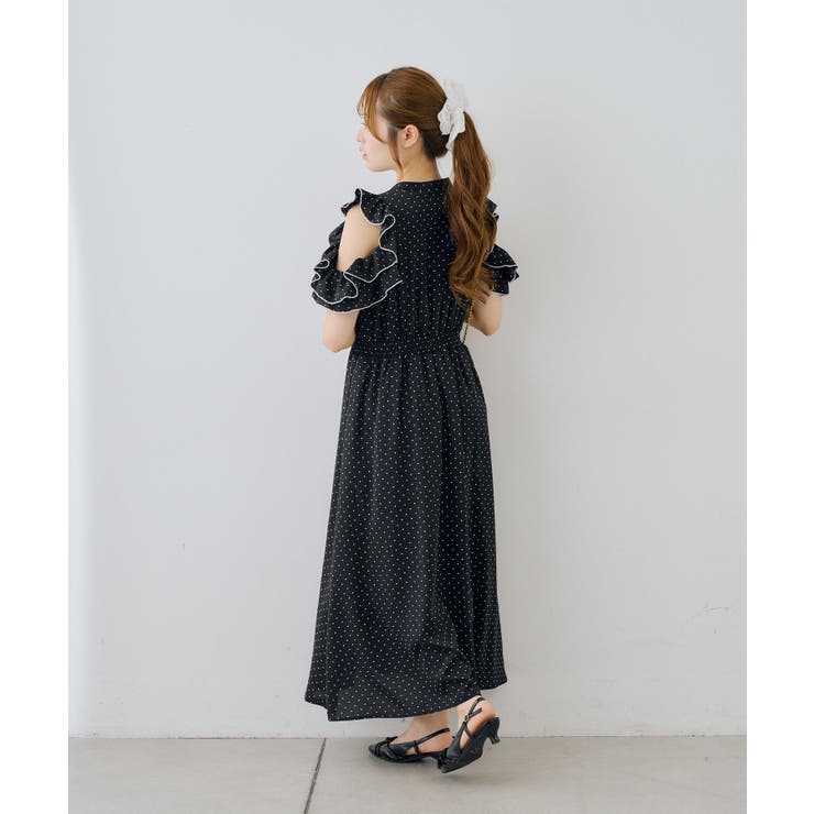 アソート肩開きフリルワンピ | NICE CLAUP / OLIVE des OLIVE　OUTLET | 詳細画像26 
