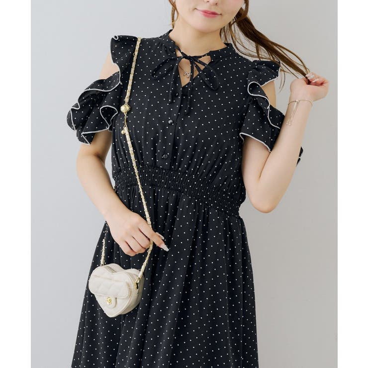 アソート肩開きフリルワンピ | NICE CLAUP / OLIVE des OLIVE　OUTLET | 詳細画像28 