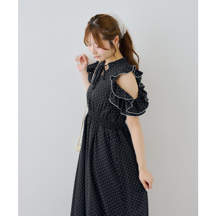 アソート肩開きフリルワンピ | NICE CLAUP / OLIVE des OLIVE　OUTLET | 詳細画像30 
