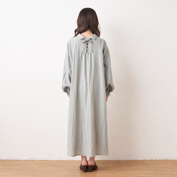 ｂａｃｋレースアップバルーン袖ワンピース 品番 Olow Olive Des Olive Outlet オリーブデオリーブ アウトレット のレディースファッション通販 Shoplist ショップリスト