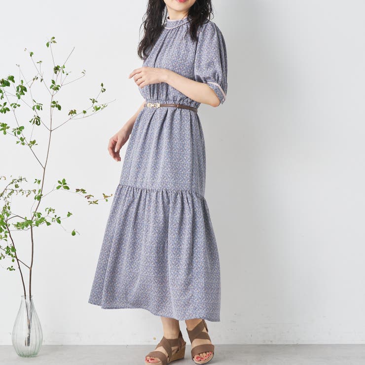 小花柄パイピングワンピース 品番 Olow Olive Des Olive Outlet オリーブデオリーブアウトレット のレディースファッション通販 Shoplist ショップリスト