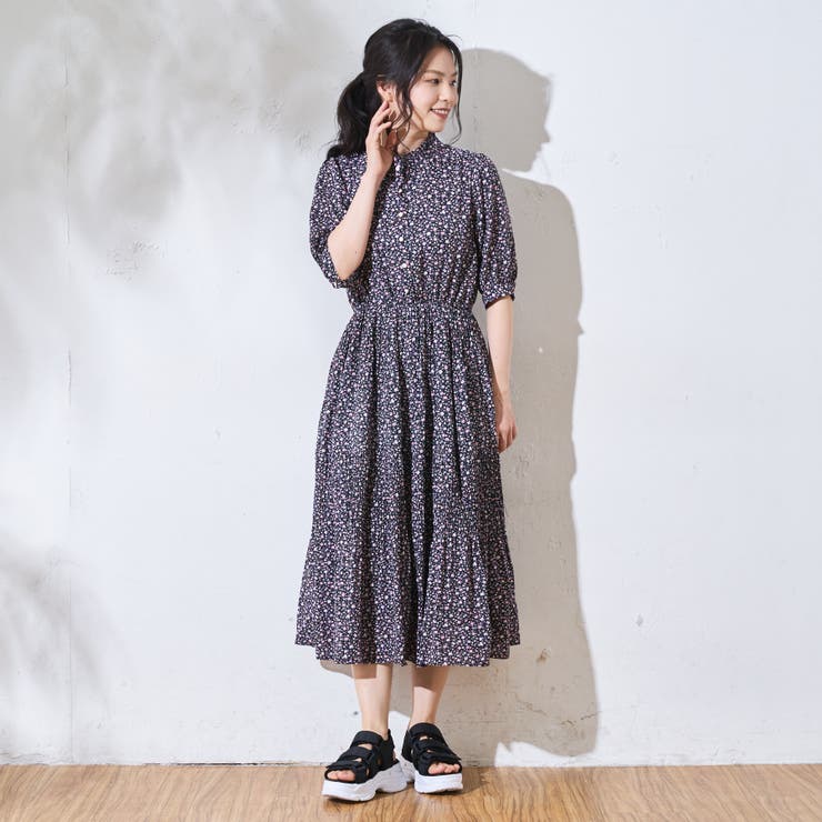 花柄ティアードプリーツワンピース 品番 Olow Olive Des Olive Outlet オリーブデオリーブ アウトレット のレディースファッション通販 Shoplist ショップリスト