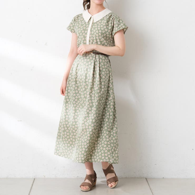 クレリック花柄ワンピース 品番 Olow Olive Des Olive Outlet オリーブデオリーブアウトレット のレディースファッション通販 Shoplist ショップリスト