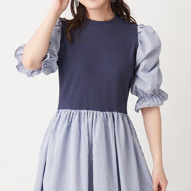 アソートドッキング袖コンシャスワンピース 品番 Olow Olive Des Olive Outlet オリーブデオリーブアウトレット のレディースファッション通販 Shoplist ショップリスト