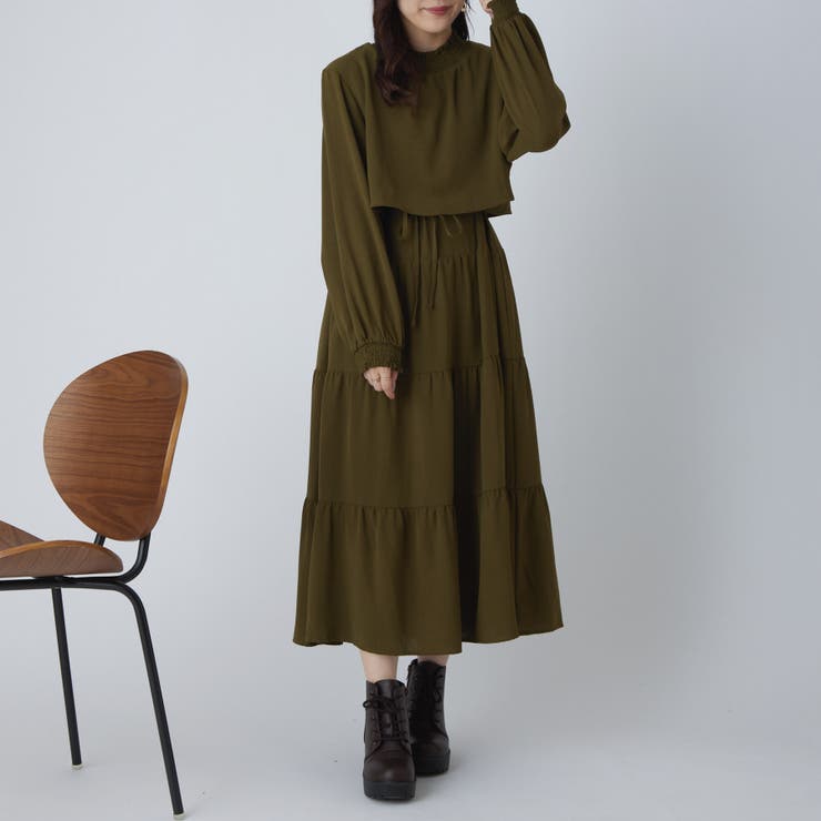Web限定 ティアードワンピース 品番 Olow Olive Des Olive Outlet オリーブデオリーブアウトレット のレディースファッション通販 毎日送料無料 Shoplist ショップリスト