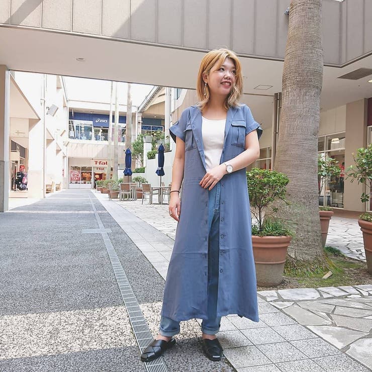 サファリシャツワンピース 品番 Olow Olive Des Olive Outlet オリーブデオリーブアウトレット のレディースファッション通販 Shoplist ショップリスト