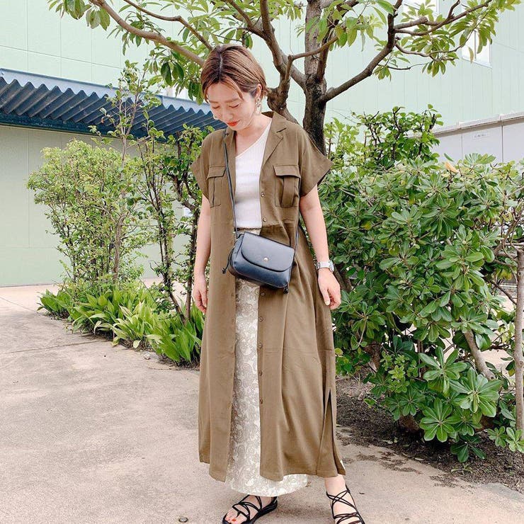 サファリシャツワンピース 品番 Olow Olive Des Olive Outlet オリーブデオリーブ アウトレット のレディースファッション通販 Shoplist ショップリスト