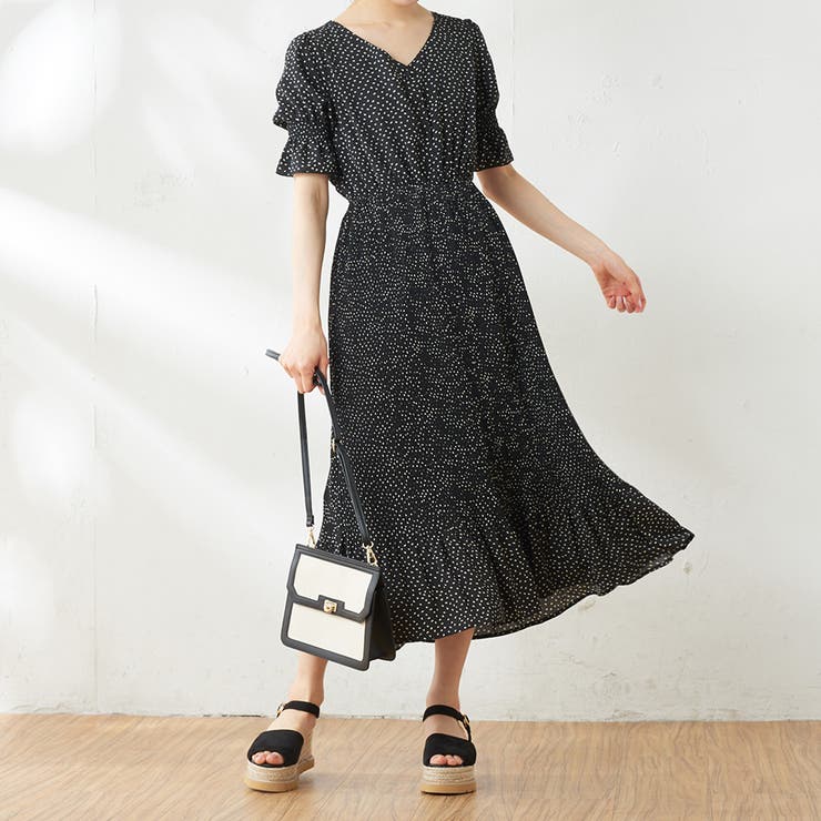 プリーツ切替ワンピ 品番 Nclw Nice Claup Outlet ナイスクラップ アウトレット のレディースファッション通販 Shoplist ショップリスト