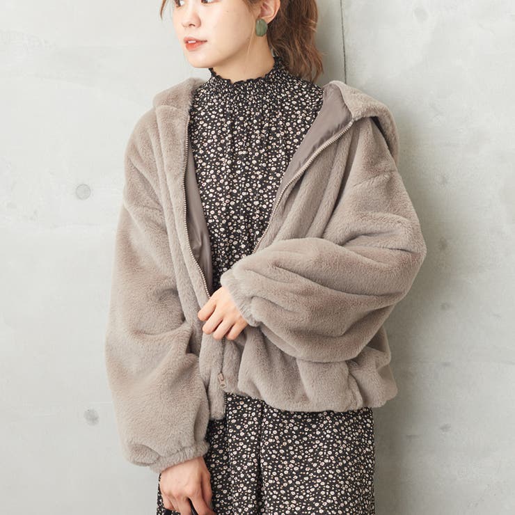 ファーbzパーカー 品番 Nclw Nice Claup Outlet ナイスクラップ アウトレット のレディースファッション通販 Shoplist ショップリスト