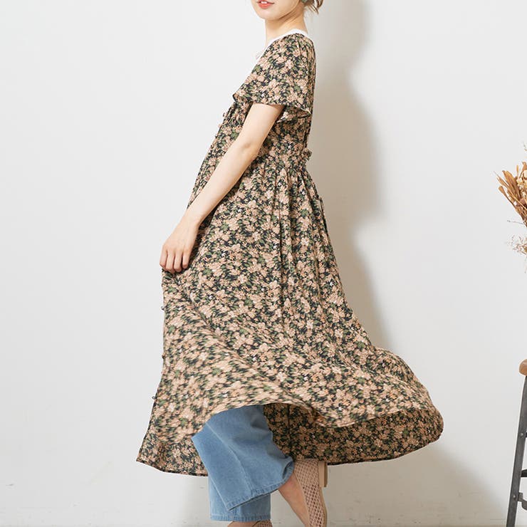 花柄ワンピース 品番 Nclw Nice Claup Outlet ナイスクラップアウトレット のレディースファッション通販 Shoplist ショップリスト