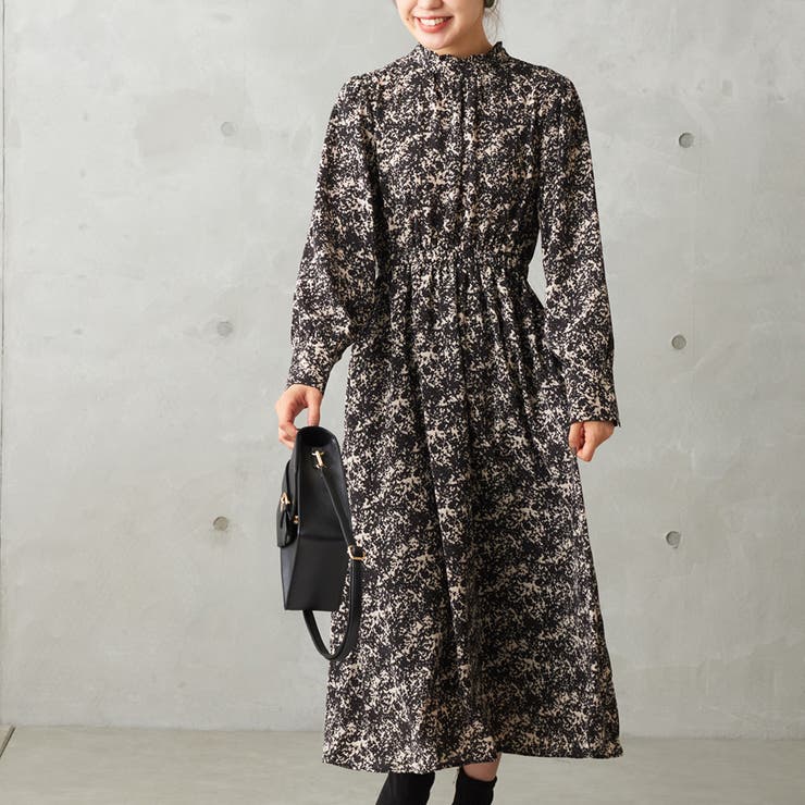 変形ムラ柄ワンピース 品番 Nclw Nice Claup Outlet ナイスクラップ アウトレット のレディースファッション通販 Shoplist ショップリスト