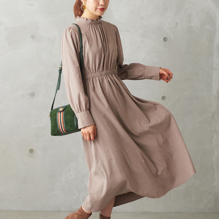 ピーチ起毛ワンピース 品番 Nclw Nice Claup Outlet ナイスクラップ アウトレット のレディースファッション通販 Shoplist ショップリスト