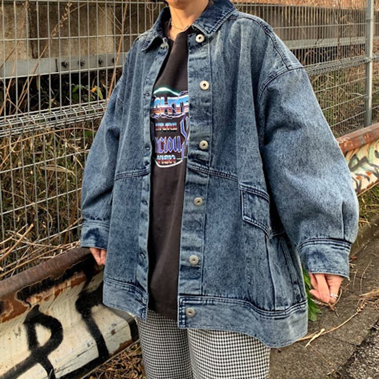 デニムビッグジャケット 品番 Nclw Nice Claup Outlet ナイスクラップアウトレット のレディースファッション通販 Shoplist ショップリスト