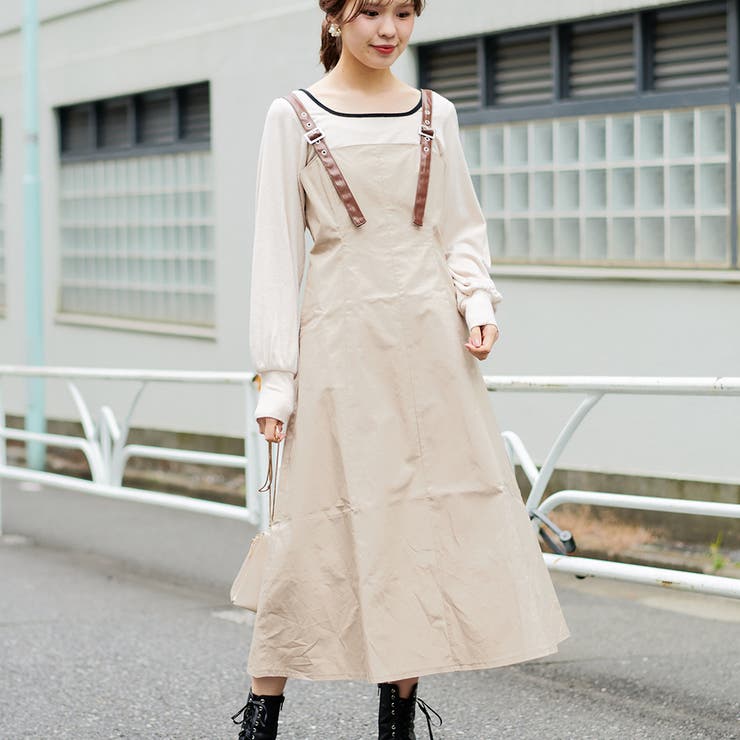 合皮キャミジャンスカ 品番 Nclw Nice Claup Outlet ナイスクラップアウトレット のレディースファッション通販 Shoplist ショップリスト