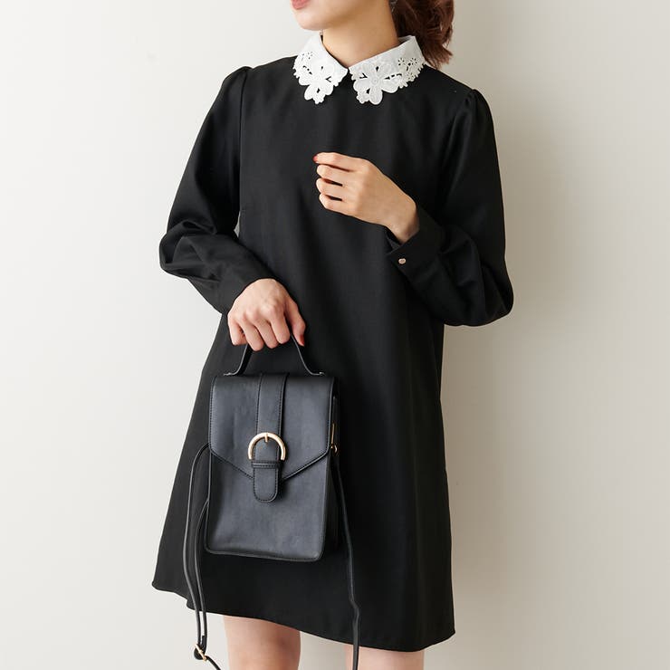 お花襟チェックワンピース 品番 Nclw Nice Claup Outlet ナイスクラップ アウトレット のレディースファッション通販 Shoplist ショップリスト