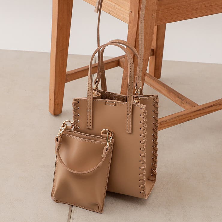 スマホケース付ミニトート 品番 Nclw Nice Claup Outlet ナイスクラップ アウトレット のレディースファッション通販 Shoplist ショップリスト