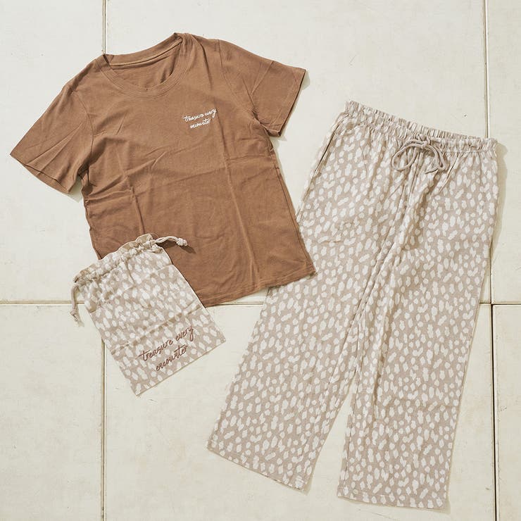 ロゴpt ヒョウ柄トラベルset 品番 Nclw Nice Claup Outlet ナイスクラップアウトレット のレディースファッション通販 Shoplist ショップリスト