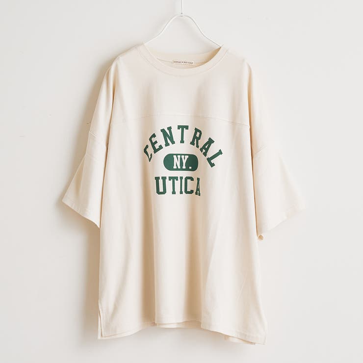 カレッジロゴpt フットボールbig T 品番 Nclw Nice Claup Outlet ナイスクラップアウトレット のレディースファッション通販 Shoplist ショップリスト