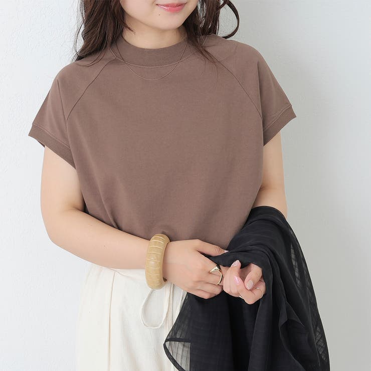 ◆ブラウン | 【主役級大人フレンチ】【累計1万枚販売数突破】フレンチトップス | NICE CLAUP / OLIVE des OLIVE　OUTLET