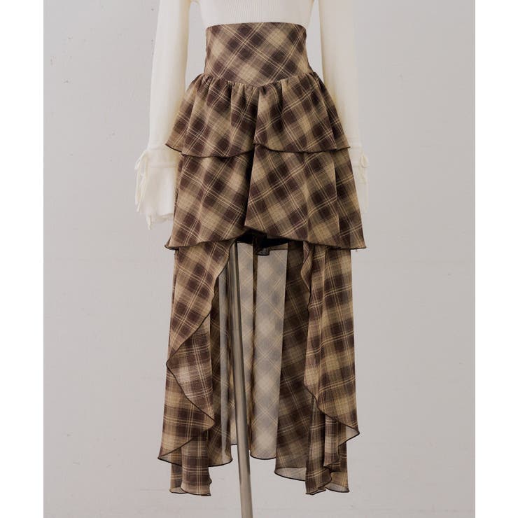 ラッフルロングスカート | RMAF　NICE CLAUP / OLIVE des OLIVE | 詳細画像14 