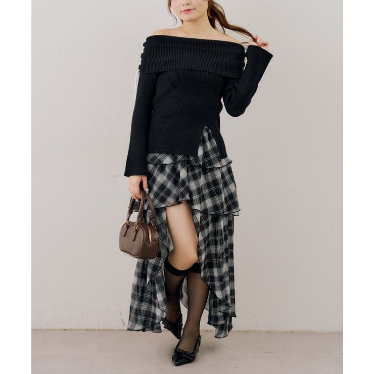 ラッフルロングスカート | RMAF　NICE CLAUP / OLIVE des OLIVE | 詳細画像39 