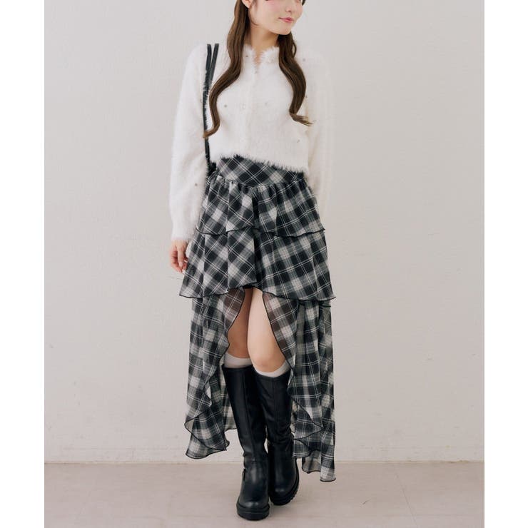 ラッフルロングスカート | RMAF　NICE CLAUP / OLIVE des OLIVE | 詳細画像40 
