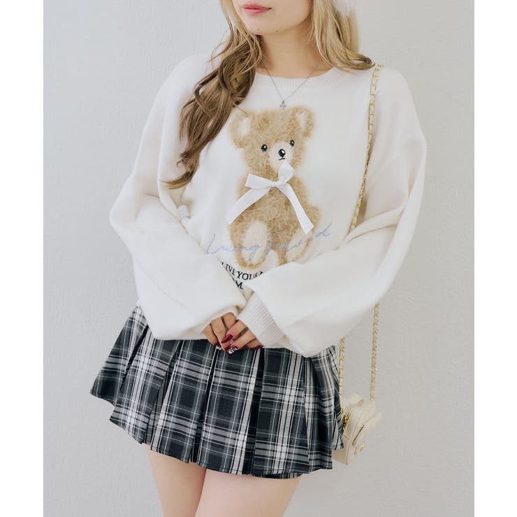 フェザークマさんニット | RMAF　NICE CLAUP / OLIVE des OLIVE | 詳細画像12 