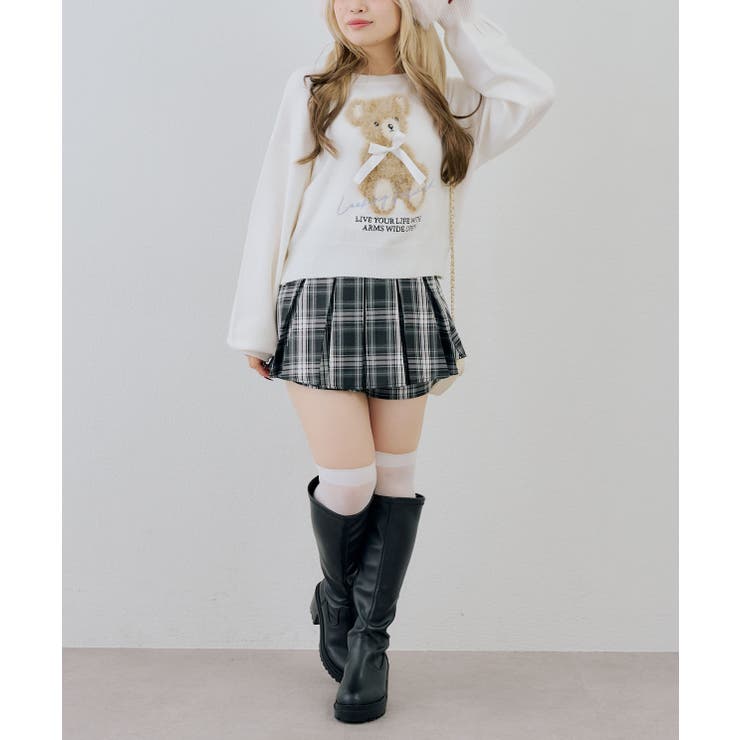 フェザークマさんニット | RMAF　NICE CLAUP / OLIVE des OLIVE | 詳細画像15 