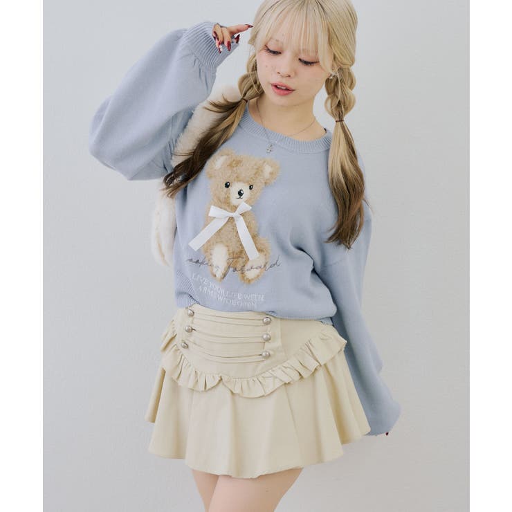 フェザークマさんニット | RMAF　NICE CLAUP / OLIVE des OLIVE | 詳細画像18 