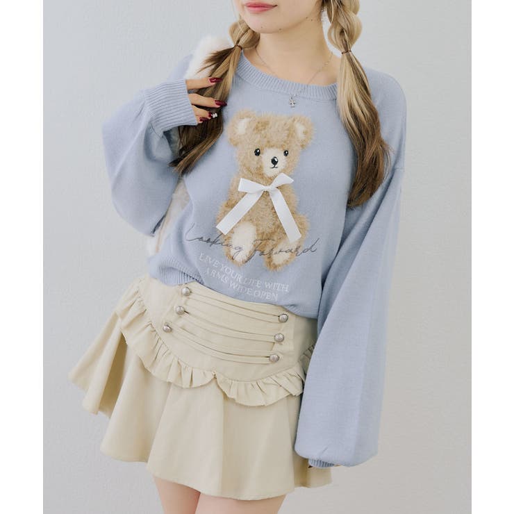 フェザークマさんニット | RMAF　NICE CLAUP / OLIVE des OLIVE | 詳細画像19 