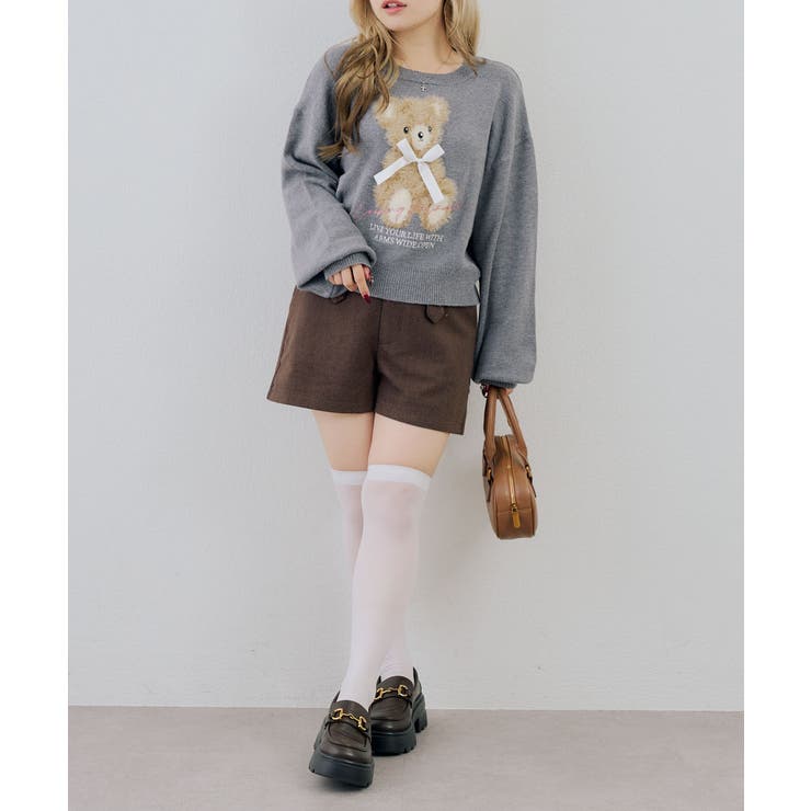 フェザークマさんニット | RMAF　NICE CLAUP / OLIVE des OLIVE | 詳細画像30 