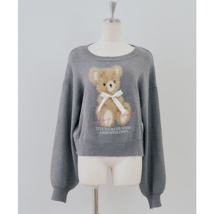 フェザークマさんニット | RMAF　NICE CLAUP / OLIVE des OLIVE | 詳細画像36 