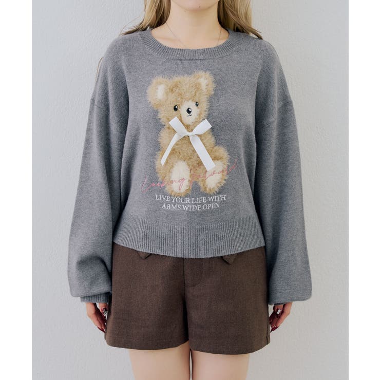 フェザークマさんニット | RMAF　NICE CLAUP / OLIVE des OLIVE | 詳細画像37 