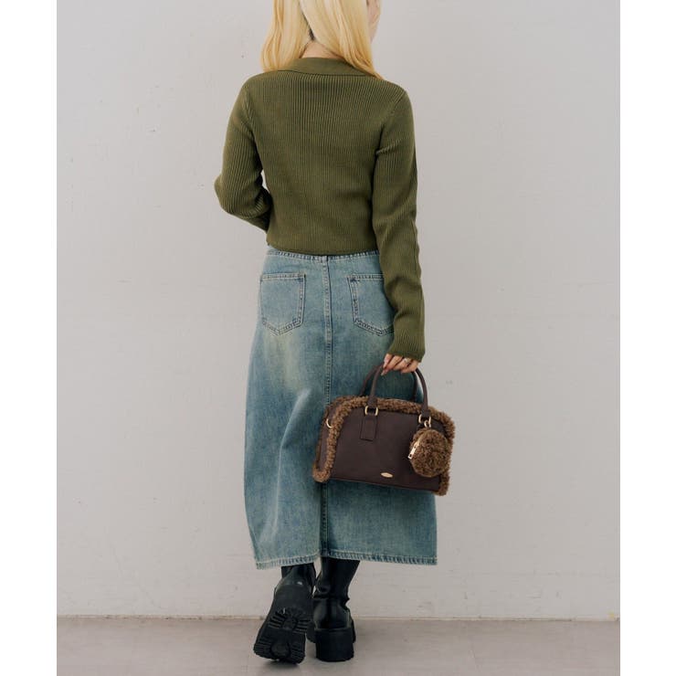 ナポレオン風ダブルジップニット | RMAF　NICE CLAUP / OLIVE des OLIVE | 詳細画像19 