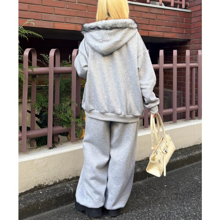 【5色展開】ラインストーンビッグファーパーカー | RMAF　NICE CLAUP / OLIVE des OLIVE | 詳細画像56 