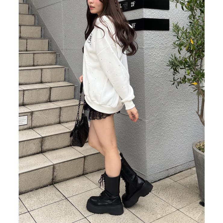【5色展開】ラインストーンビッグファーパーカー | RMAF　NICE CLAUP / OLIVE des OLIVE | 詳細画像60 