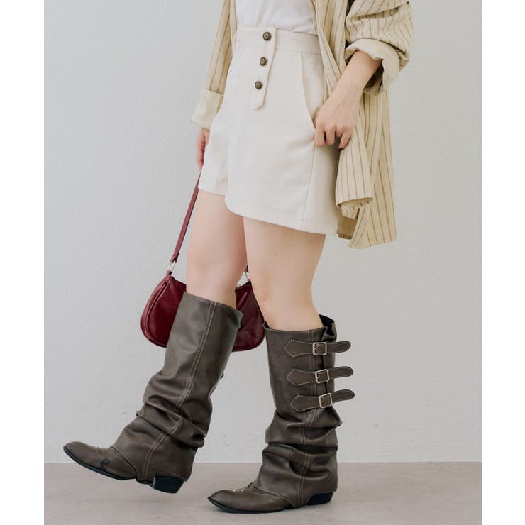 ナポレオン風ショートパンツ | RMAF　NICE CLAUP / OLIVE des OLIVE | 詳細画像18 